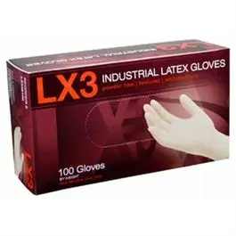 Disposable Latex Gloves, Large, 100-Ct. 1