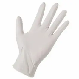 Disposable Latex Gloves, Off White, Men's Xl, 100-Ct. 1