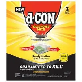 Disposable Mice Bait Station, 3-Ct. 1