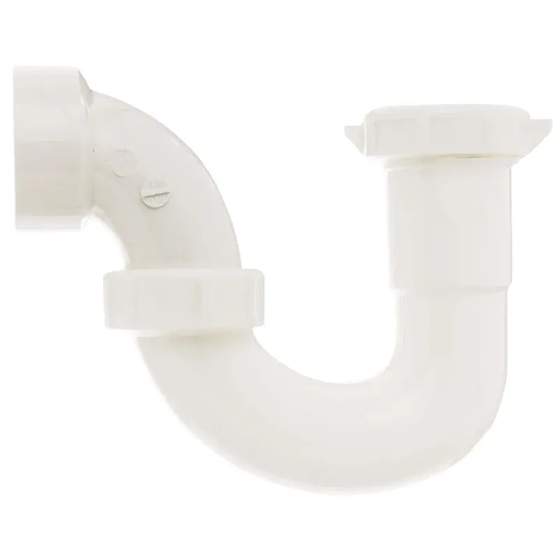 Do It 1-1/2 In. Or 1-1/4 In. White Plastic Sink Trap 1