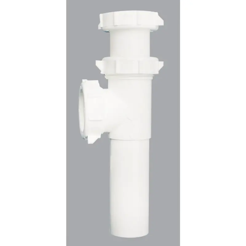 Do It 1-1/2 In. White Plastic End Outlet Tee 1