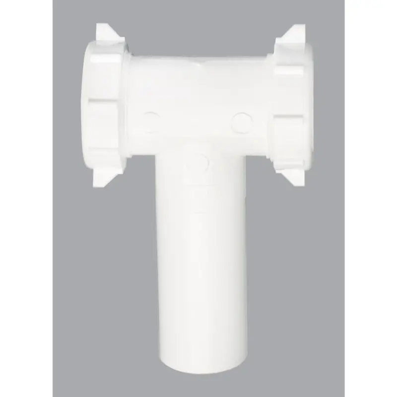 Do It 1-1/2 In. White Plastic Tee 1