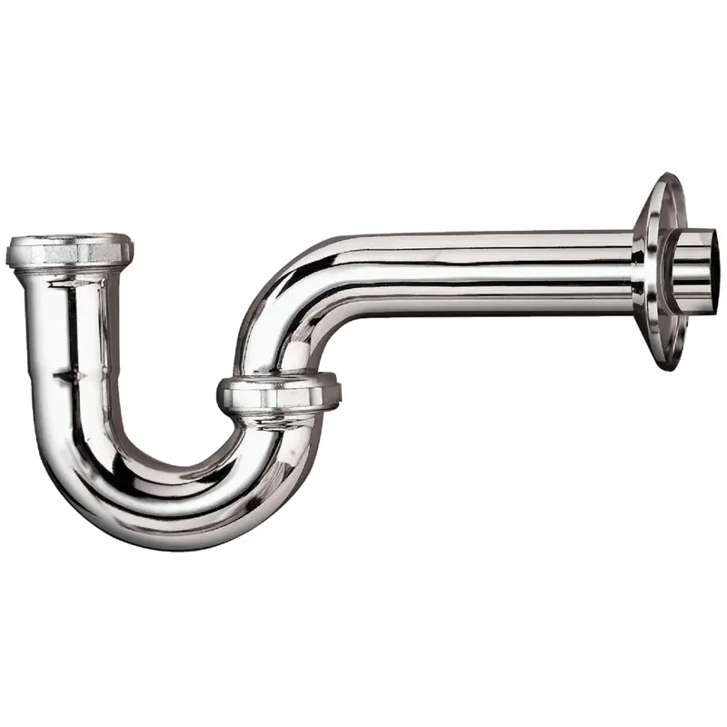 Do It 1-1/2 In. X 1-1/2 In. 22 Gauge Brass P-Trap 1