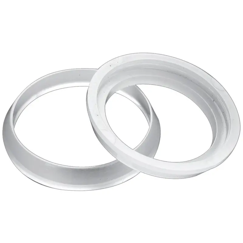 Do It 1-1/2 In. X 1-1/2 In. Clear Poly Slip Joint Washer (2 Pack) 1