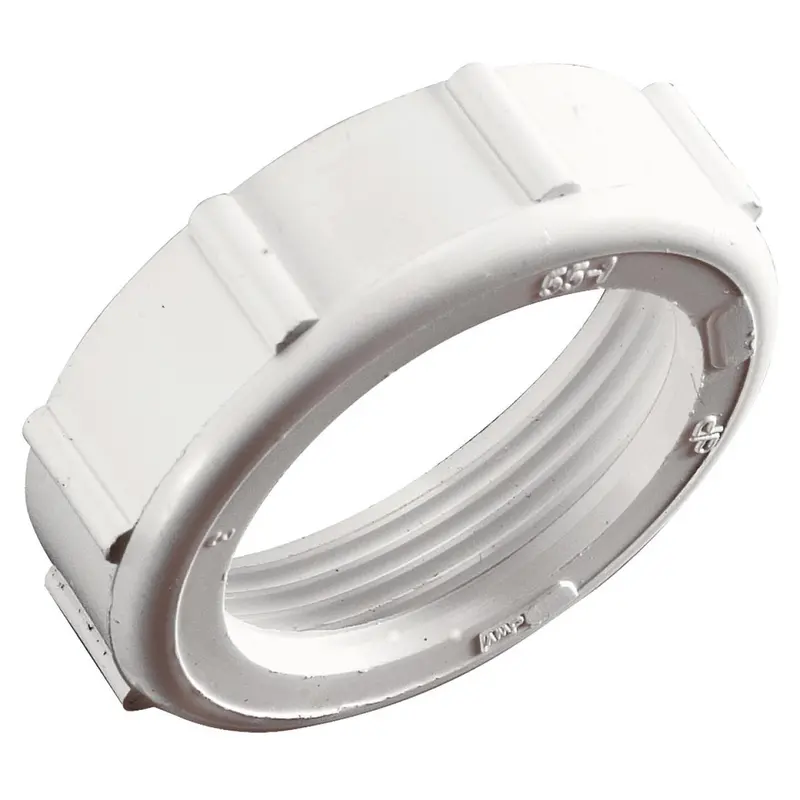 Do It 1-1/2 In. X 1-1/2 In. White Plastic Slip Joint Nut 1