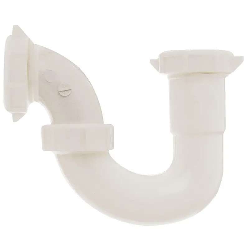 Do It 1-1/2 In. X 1-1/4 In. White Plastic Sink Trap 1