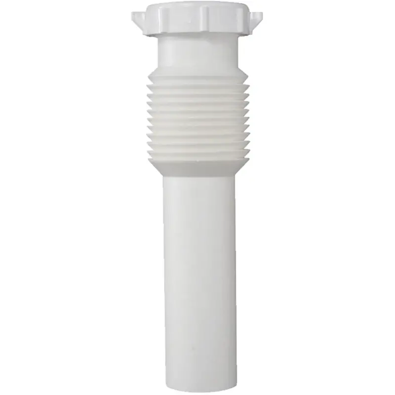 Do It 1-1/2 In. X 12 In. White Plastic Extension Tube 1