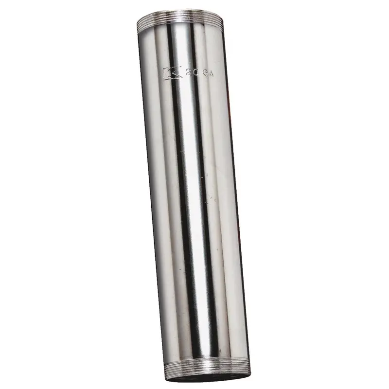 Do It 1-1/2 In. X 6 In. Chrome Plated 20 Gauge Threaded Tube 1