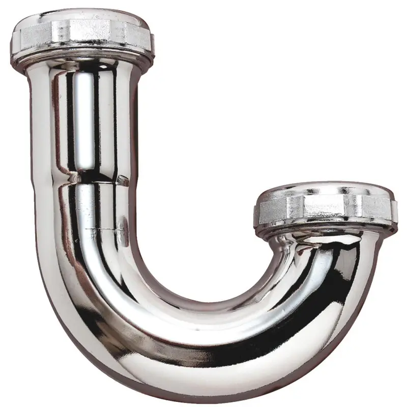 Do It 1-1/4 In. Chrome Plated J-Bend 1