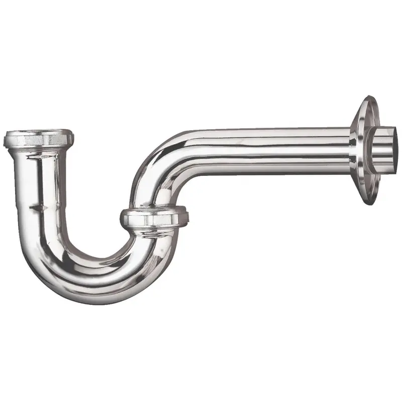 Do It 1-1/4 In. X 1-1/4 In. 22 Gauge Brass P-Trap 1