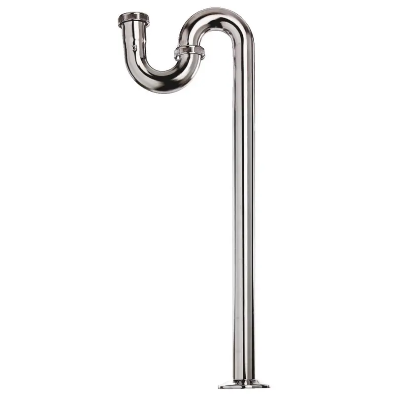 Do It 1-1/4 In. X 20-1/2 In. Polished Chrome Plated S-Trap 1