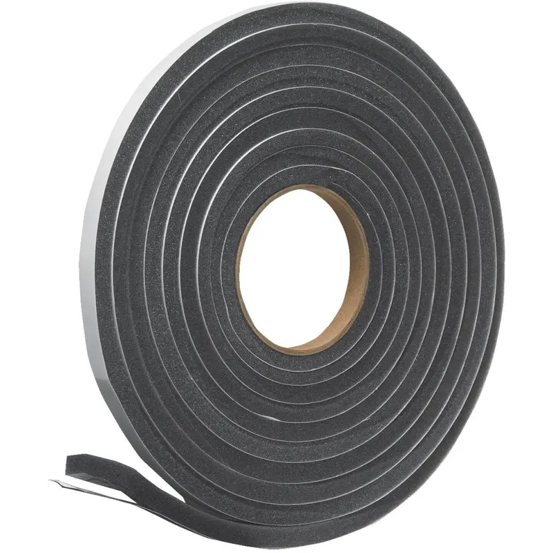 Do It 1/2" W X 3/8" T X 17' L Charcoal Foam Weatherstrip Tape 1