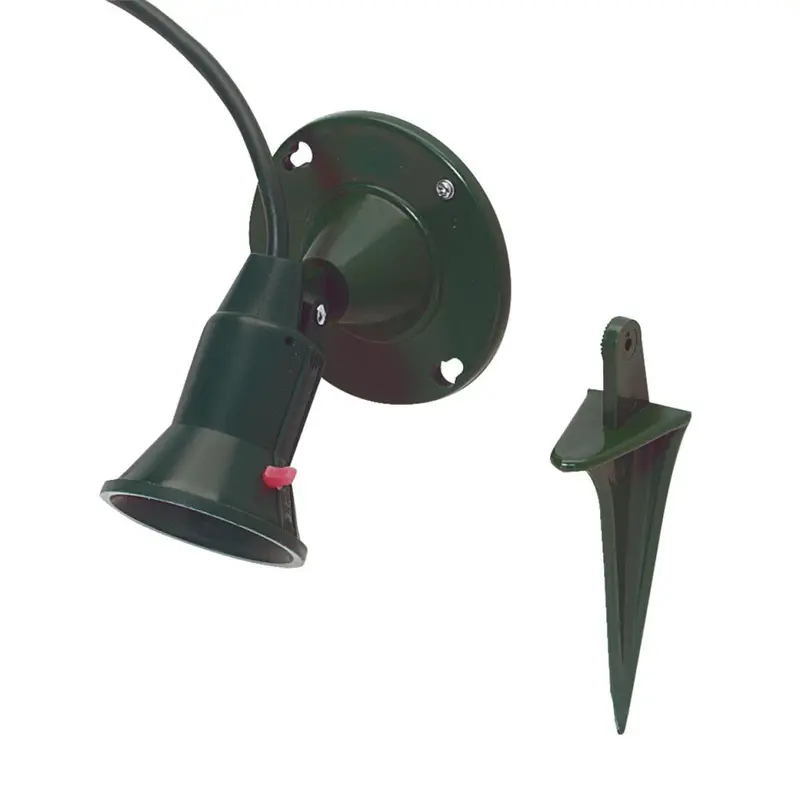 Do It 150W Plastic Par38 Green Weatherproof Outdoor Lampholder 1