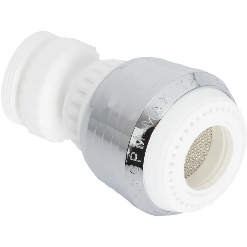 Do It 2.0 Gpm Swivel Spray Aerator, White & Chrome 1