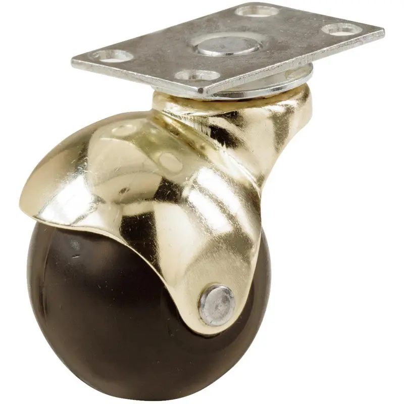 Do It 2 In. Ball Swivel No Swivel Plate Caster 1