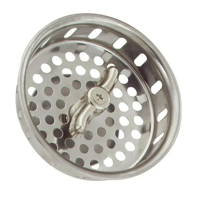Do It 3-1/2 In. Stainless Steel Twist/Lock Basket Strainer Stopper 1
