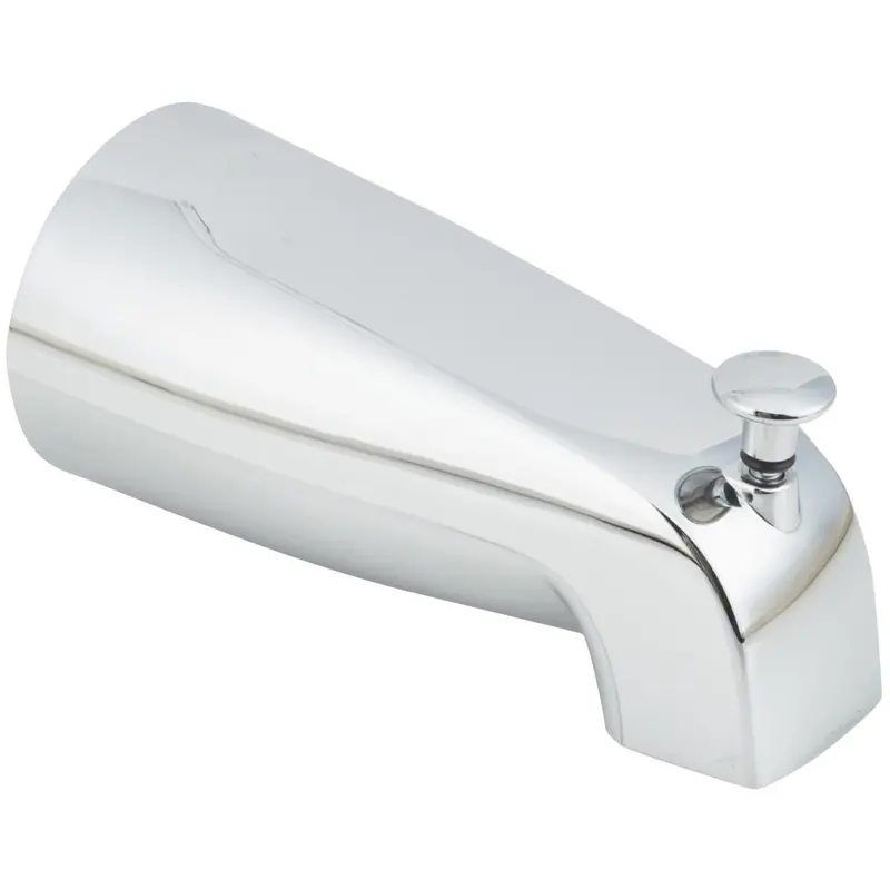 Do It 5-1/2 In. Chrome Bathtub Spout With Diverter 1