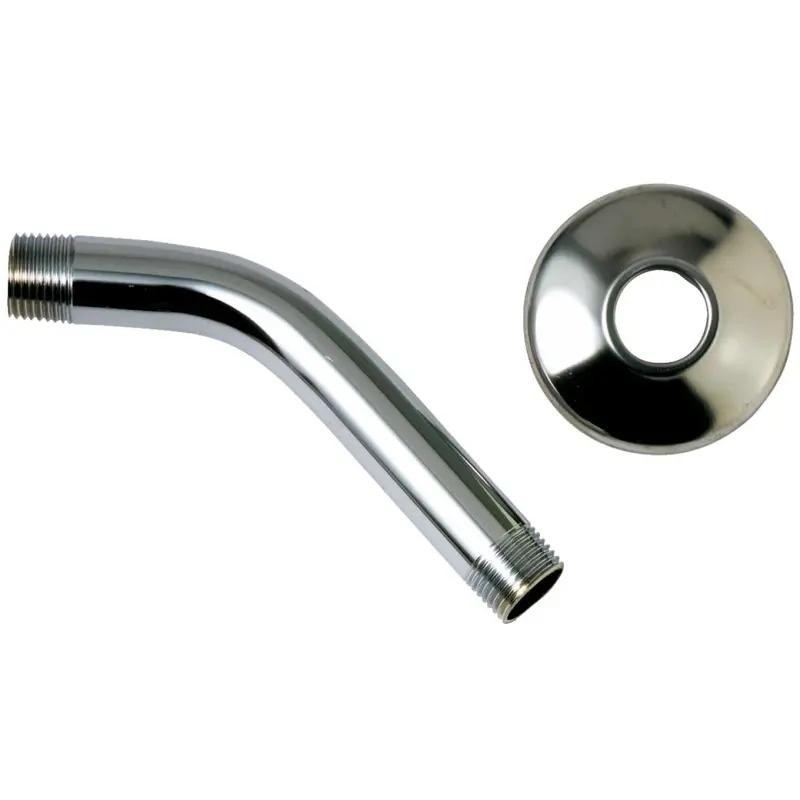 Do It 6 In. Chrome Shower And Flange 1