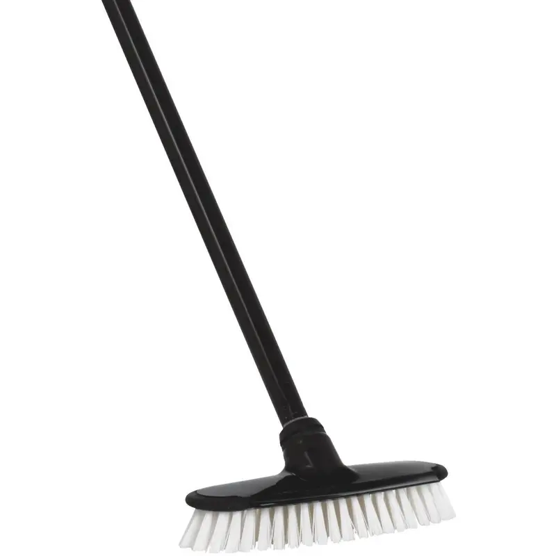 Do It 9-1/2 In. Floor Scrub Brush With 50 In. Handle 1