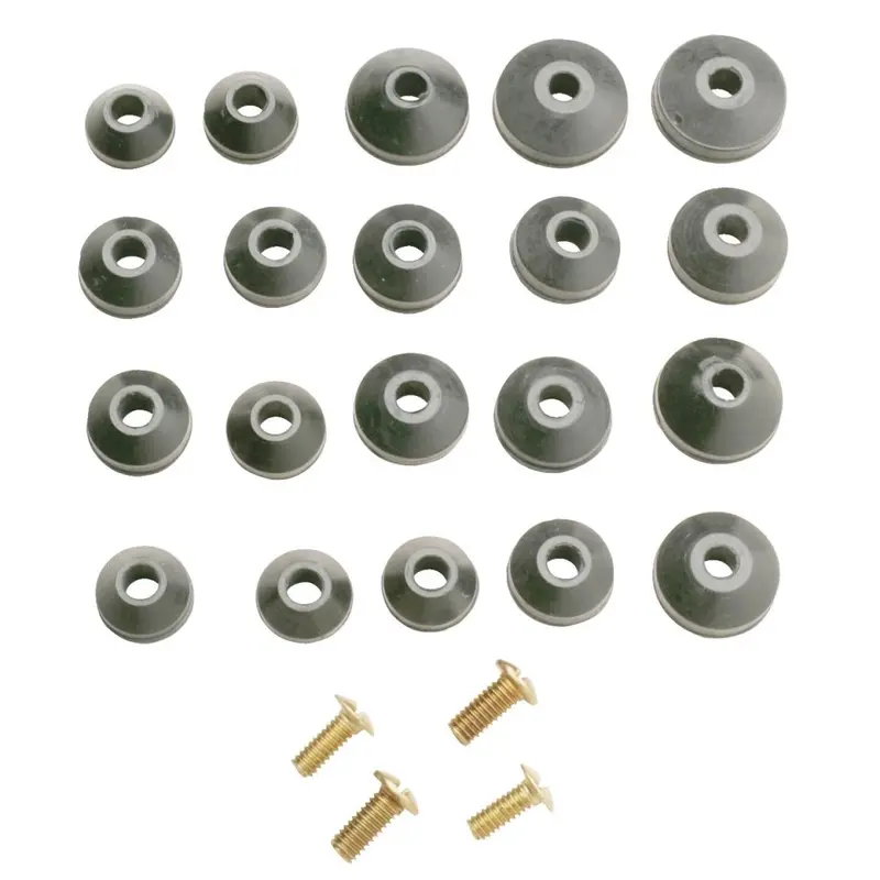 Do It Assorted Black Beveled Faucet Washer (24 Ct.) 1