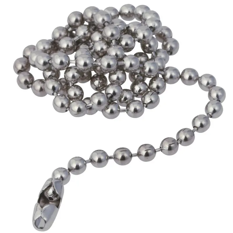 Do It Ball Pattern 15 In. Chrome-Plated Stopper Chain 1