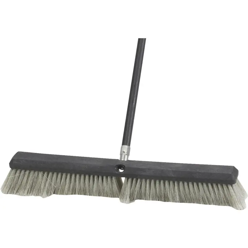 Do It Best 24 In. W. X 60 In. Metal Handle Fine Sweep Push Broom 1