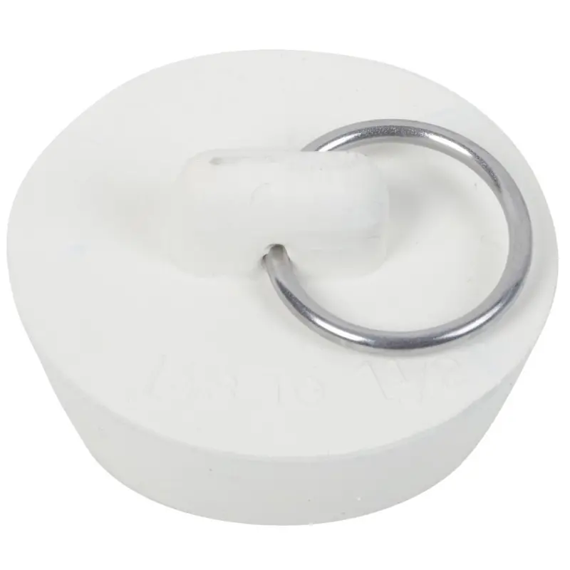 Do It Duo-Fit 1-3/8 In. To 1-1/2 In. White Sink Rubber Drain Stopper 1