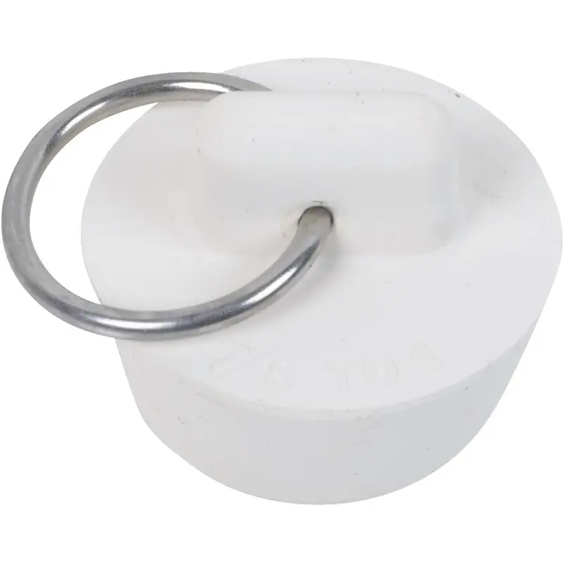 Do It Duo-Fit 7/8 In. To 1 In. White Sink Rubber Drain Stopper 1