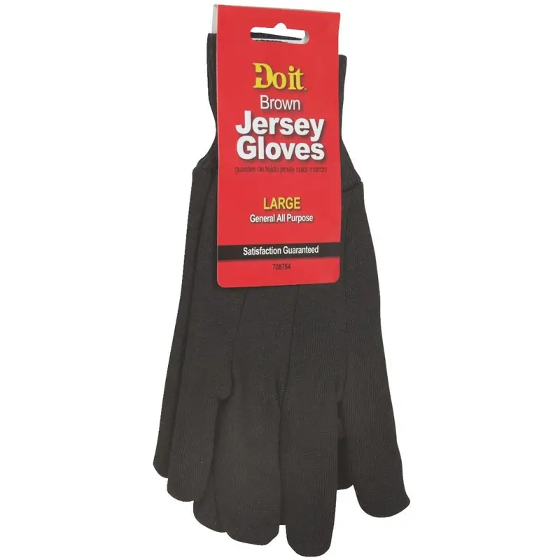 Do It Men's Large Jersey Work Glove 1