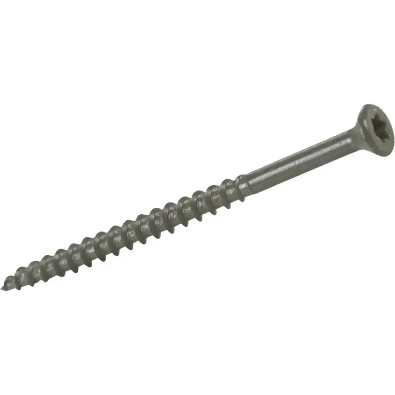 Do It Primeguard Plus #8 X 1-1/4 In. Green Star Wood Deck Screw (5 Lb. Box) 1