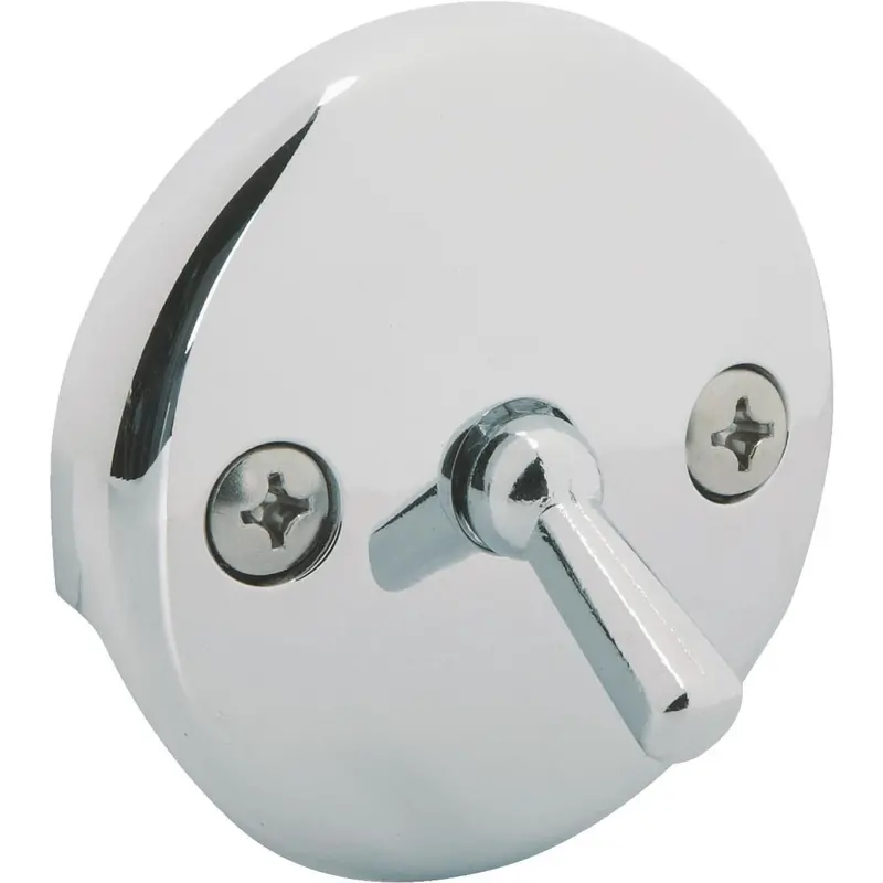 Do It Two-Hole Chrome Bath Drain Face Plate 1