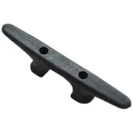 Dock Cleat, Black Nylon, 4.5-In. 1