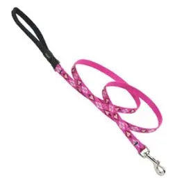 Dog Leash, Pupply Love Pattern, 1/2-In. X 6-Ft. 1