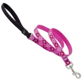 Dog Leash, Pupply Love Pattern, 3/4-In. X 6-Ft. 1