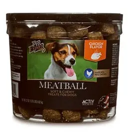 Dog Treats, Chicken Meatballs, 22-Oz. 1