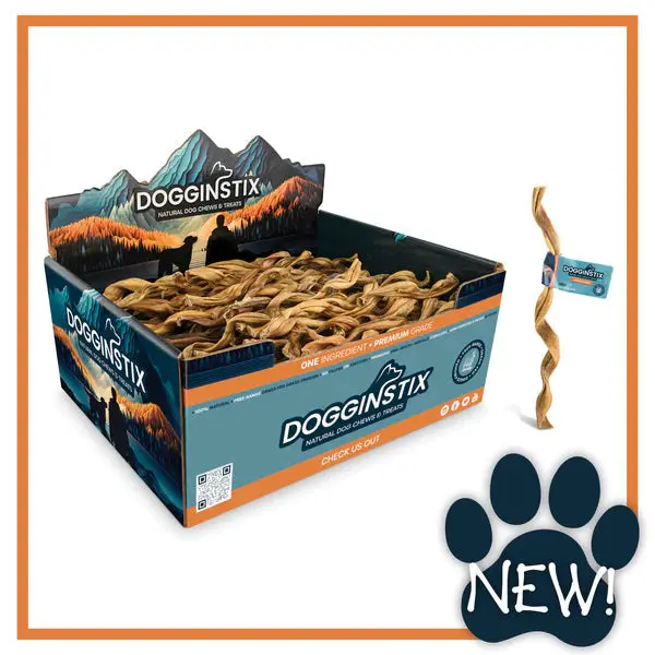 Dogginstix Lamb Collagen Twist Dog Treats 1