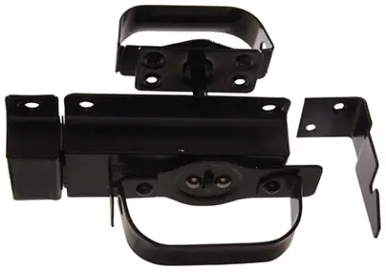 Door Latch 3/4 In To 2 1/4 In Bk 1
