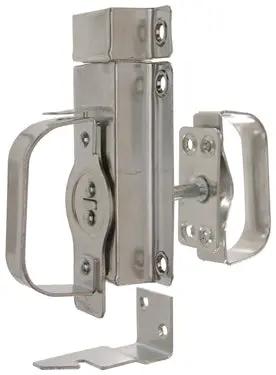 Door Latch Swinging Zinc Plated 1