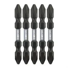 Double End Impact Screwdriver Bit, #2 Phillips, 5-Pk. 1