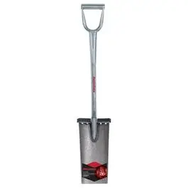 Drain Spade, Steel, D-Grip, 13-In. 1