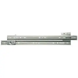 Drawer Slide, Medium-Duty, Zinc, 75-Lb. Class, 18-In. 1