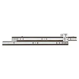 Drawer Slide, Medium-Duty, Zinc Finish, 18-In. 1
