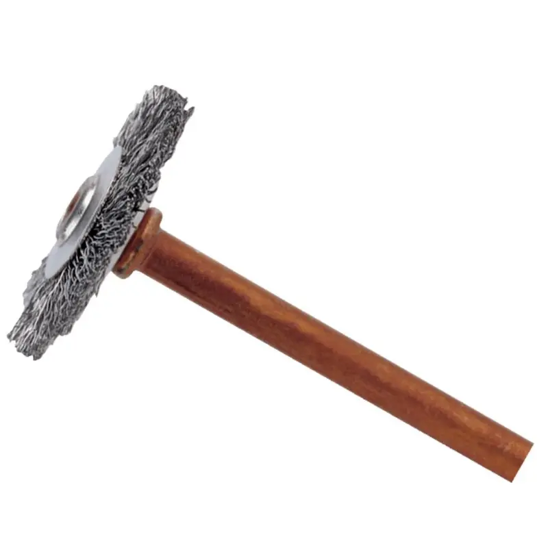 Dremel 3/4 In. Stainless Steel Wire Cleaning, Deburring And Surface-Finish Brush (2-Pack) 1