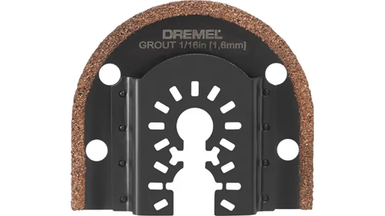 Dremel Mm501u Universal Dual Interface Oscillating 1/16 In. Grout Removal Blade (Single-Pack) 1