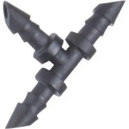 Drip Watering Barbed Tee, 1/4-In., 5-Pk. 1