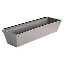 Drywall Mud Pan, Red Plastic, 12-In. 1