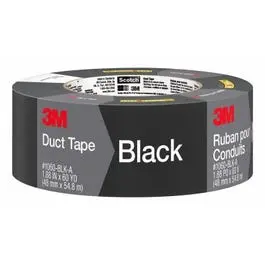 Duct Tape, Black, 1.88-In. X 60-Yd. 1