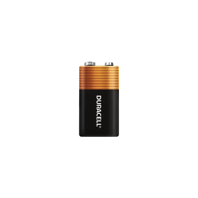 Duracell Coppertop 9V Alkaline Batteries 1
