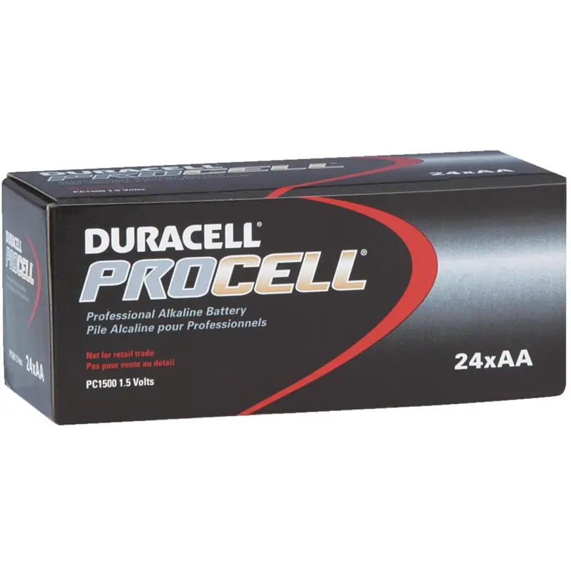 Duracell Procell Aa Alkaline Battery (24-Pack) 1
