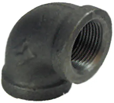 E90-34 3/4 Black 90 Deg Elbow 1